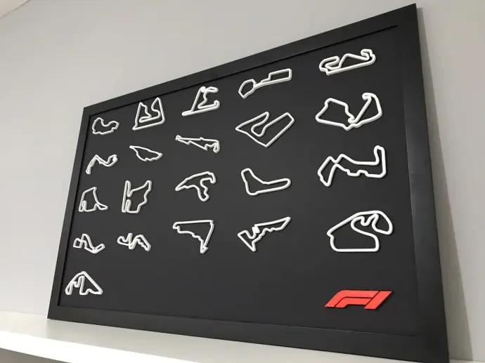 calendrier F1